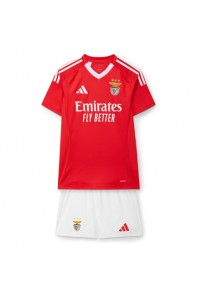 Fotbalové Dres Benfica Dětské Domácí Oblečení 2024-25 Krátký Rukáv (+ trenýrky)